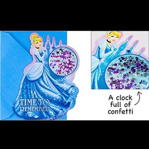 32 Premium 3D Cinderella Invitations and Envelopes